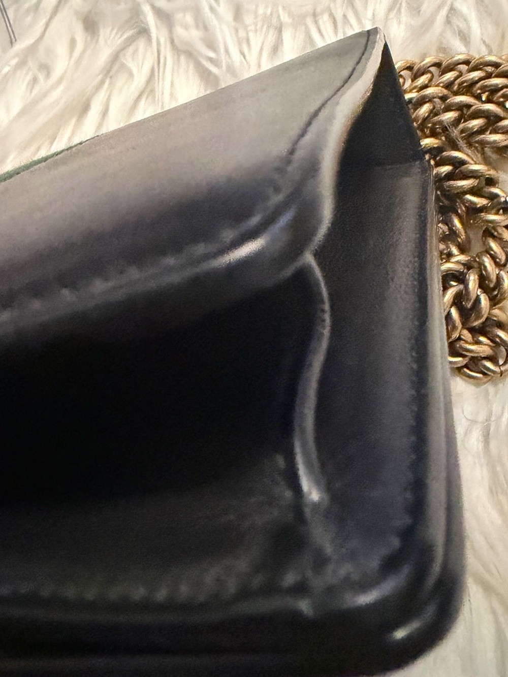 GG Medium Peony Chain Shoulder and Crossbody Leather Bag Limited Edition - Picture 8 of 16